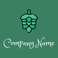 Hop on a Viridian background - Alimentos & Bebidas