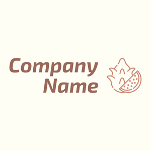 Dragon fruit logo on a Ivory background - Dieren/huisdieren
