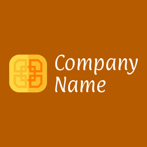 Celtic symbol logo on an orange background - Religión