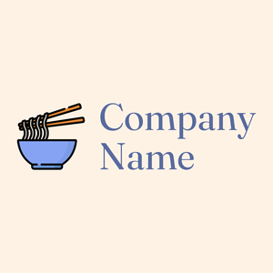 Noodles logo on a Seashell background - Cibo & Bevande