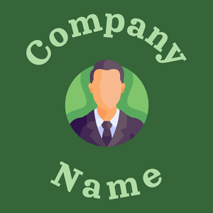 Man logo on a Parsley background - Empresa & Consultantes