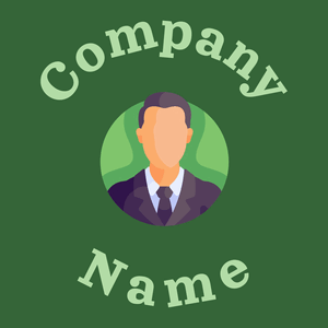 Man logo on a Parsley background - Negócios & Consultoria