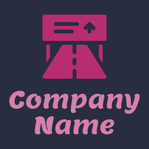 Highway sign logo on a Valhalla background - Automobile & Véhicule