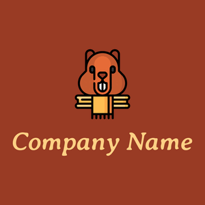 Groundhog logo on a Burnt Umber background - Categorieën