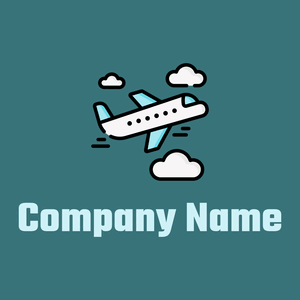 Travel logo on a Calypso background - Voyage & Hotel