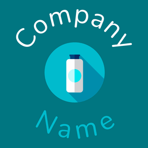 Lotion logo on a Teal background - Moda & Bellezza