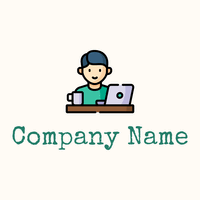Freelancer logo on a Floral White background - Negócios & Consultoria