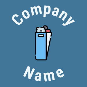 Lighter logo on a Jelly Bean background - Abstracto