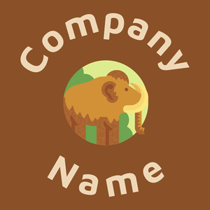 Mammoth logo on a Alert Tan background - Animali & Cuccioli