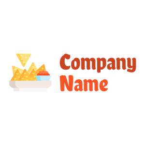 Dip Nachos logo on a White background - Food & Drink