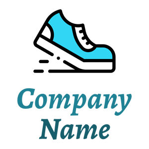 Jogging logo on a White background - Sports