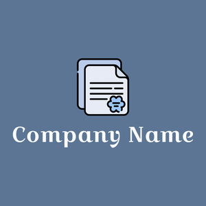 Notary logo on a Waikawa Grey background - Entreprise & Consultant