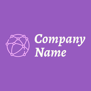Global network logo on a Deep Lilac background - Comunidad & Sin fines de lucro