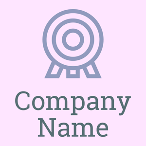 Dartboard logo on a Lavender Blush background - Games & Recreation
