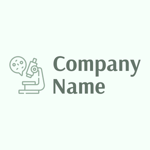Lab logo on a Mint Cream background - Medical & Farmacia