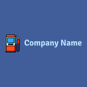 Gas pump logo on a Mariner background - Auto & Voertuig