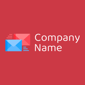 Email logo on a Mahogany background - Empresa & Consultantes