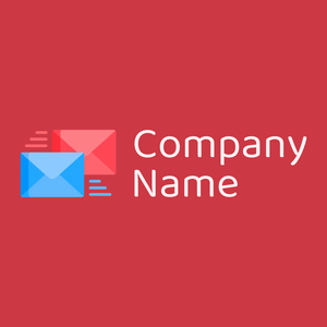 Email logo on a Mahogany background - Handel & Beratung