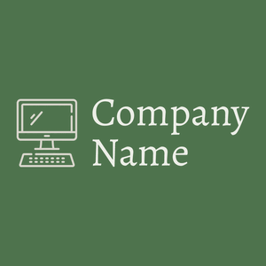 Computer logo on a Killarney background - Computadora