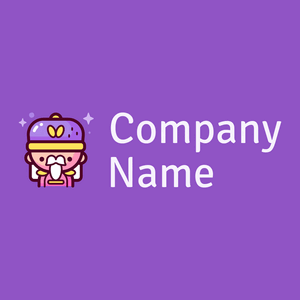 Nutcracker logo on a Deep Lilac background - Abstracto