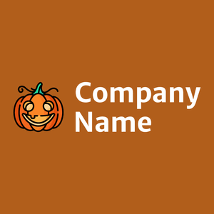 Jack o lantern on a Golden Brown background - Arte & Entretenimiento