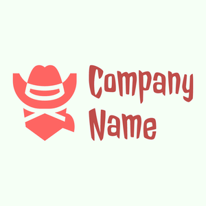 Cowboy on a Honeydew background - Abstracto