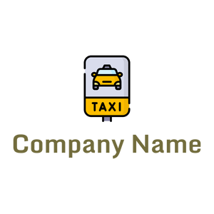 Taxi stop logo on a White background - Automobili & Veicoli