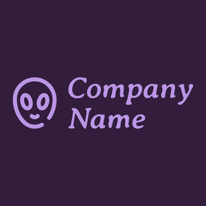 Alien logo on a Violent Violet background - Tecnología