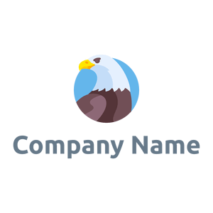 Eagle head on a White background - Politica