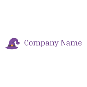 Witch hat logo on a White background - Arte & Intrattenimento