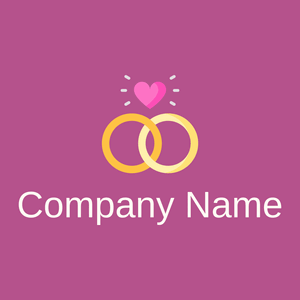 Marriage logo on a Royal Heath background - Abstracto