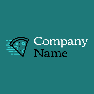 Pizza delivery logo on a Allports background - Comida & Bebida