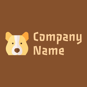 Corgi logo on a Korma background - Animals & Pets