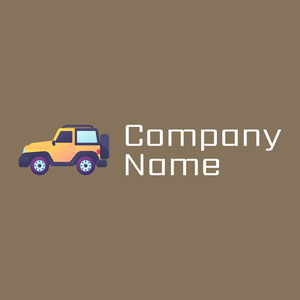 Jeep logo on a Cement background - Automobile & Véhicule
