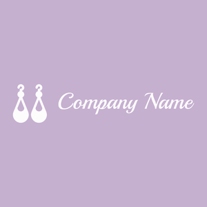 Earrings logo on a Prelude background - Mode & Beauté