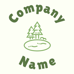 Pond logo on a Ivory background - Environmental & Green