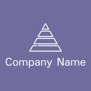 Pyramid logo on a Scampi background - Abstrait