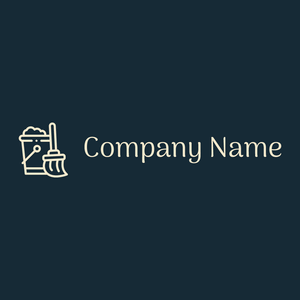 Housekeeping logo on a Blue Whale background - Reinigung & Wartung