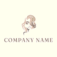 Logotipo de peluquería/salón de belleza - Moda & Belleza Logotipo