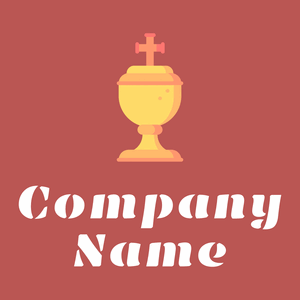 Holy chalice on a Chestnut background - Religión