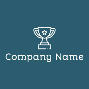 Trophy logo on a Chathams Blue background - Esportes