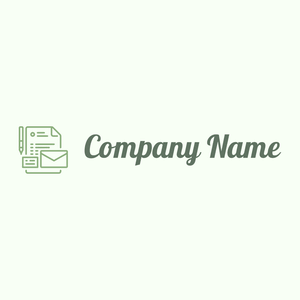 Stationery logo on a Honeydew background - Business & Consulting