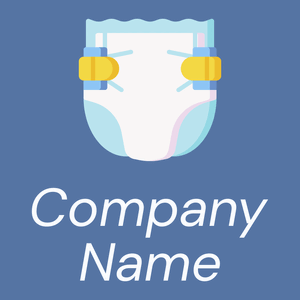 Baby diaper on a San Marino background - Niños & Guardería