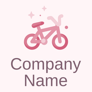 Bike  on a Lavender Blush background - Deportes