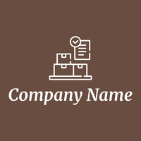 Inventory logo on a Spice background - Abstrait