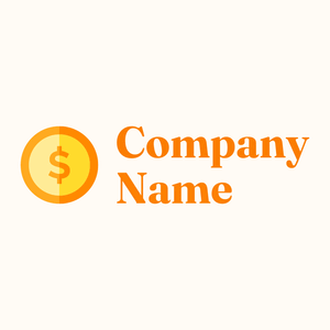 Cream Brulee Dollar symbol on a Floral White background