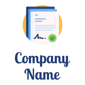 Document logo on a White background - Negócios & Consultoria
