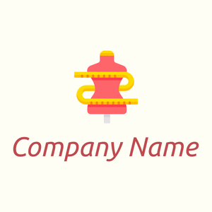 Fashion designer logo on a Ivory background - Moda & Belleza