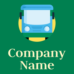 Bus logo on a Tropical Rain Forest background - Auto & Voertuig