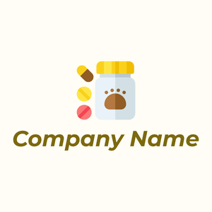 Medicine on a Floral White background - Tiere & Haustiere